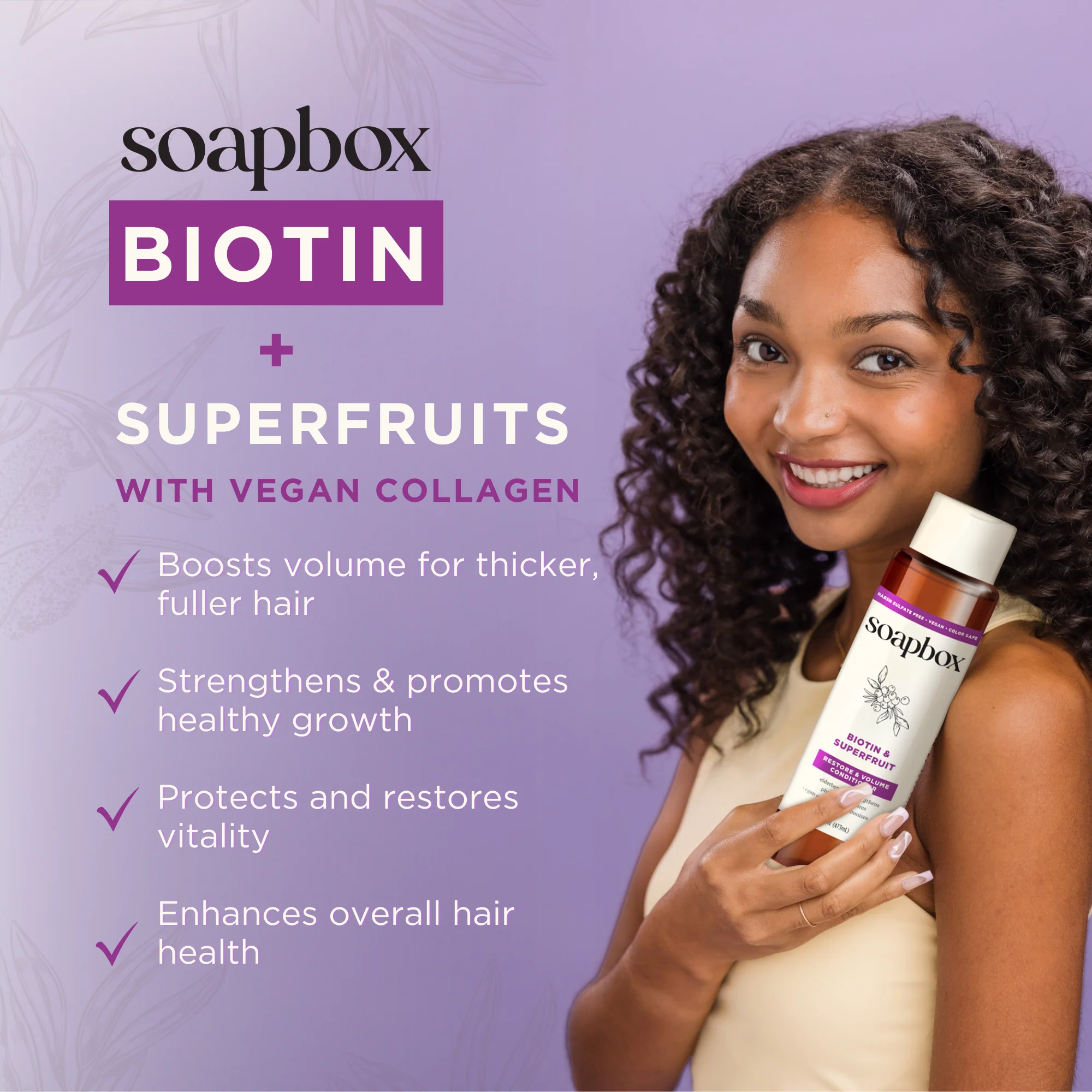 Biotin & Superfruit Volumizing Haircare Bundle - Image 3