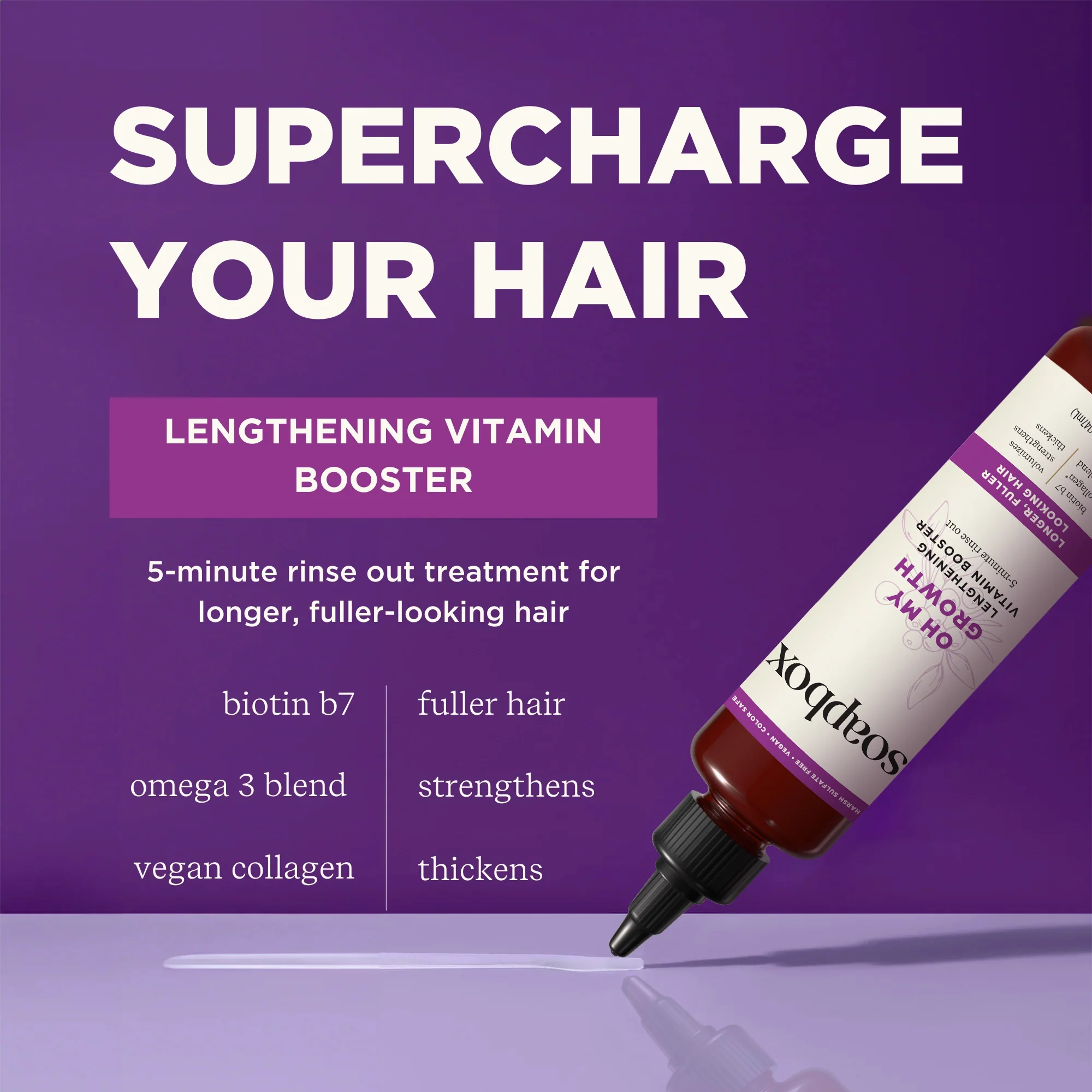 Oh My Growth Lengthening Vitamin Booster Rinse-Out Treatment - Image 4